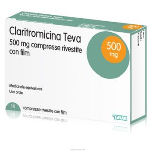 acquistare Claritromicina 250 mg