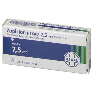 Acquista Zopiclon 7 5 mg Italia